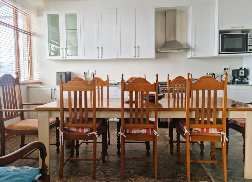 Big dining table for shared meals