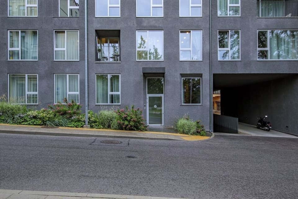 Outside the building (1)