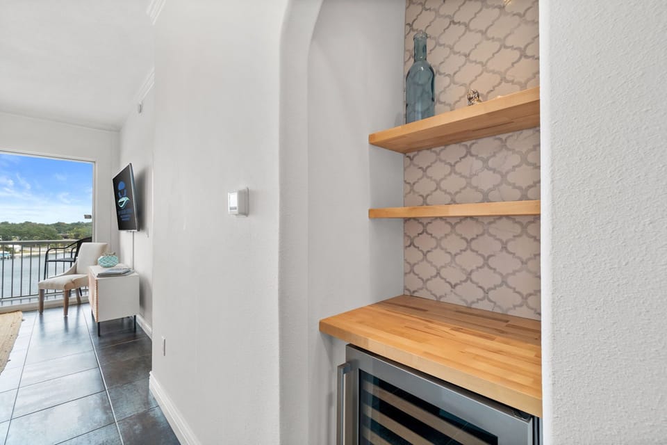 Need to cool your drinks?  Use this wonderful wine fridge.