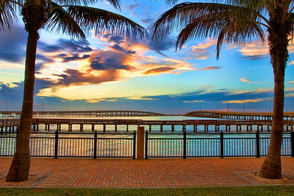 View from TT's Tiki Bar on Charlotte Harbor.  Walking Distance