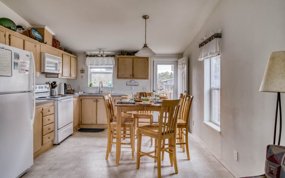 Dining Area with Window Views