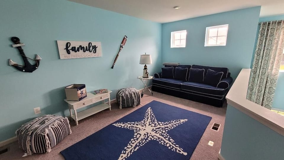 Loft - Queen Sleeper Sofa with a blow up mattress that is super comfy for a good night's sleep!