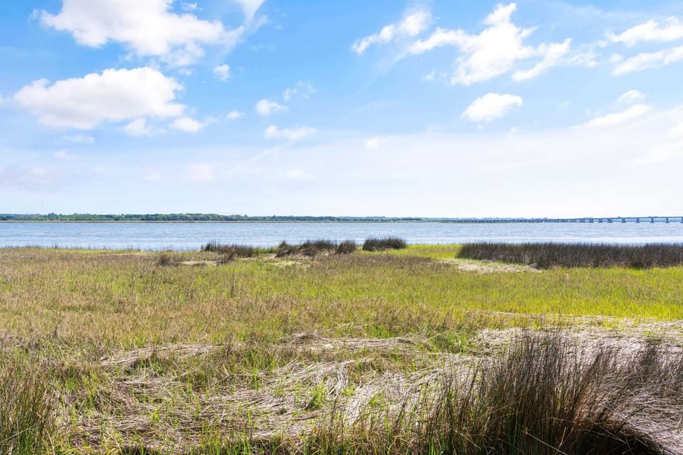 Beautiful marsh and water views
