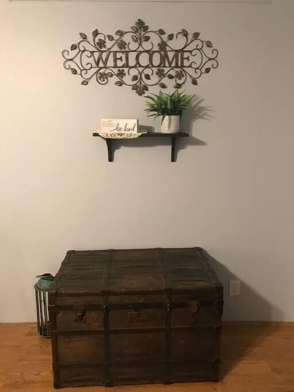 Living Room -Just another wall.