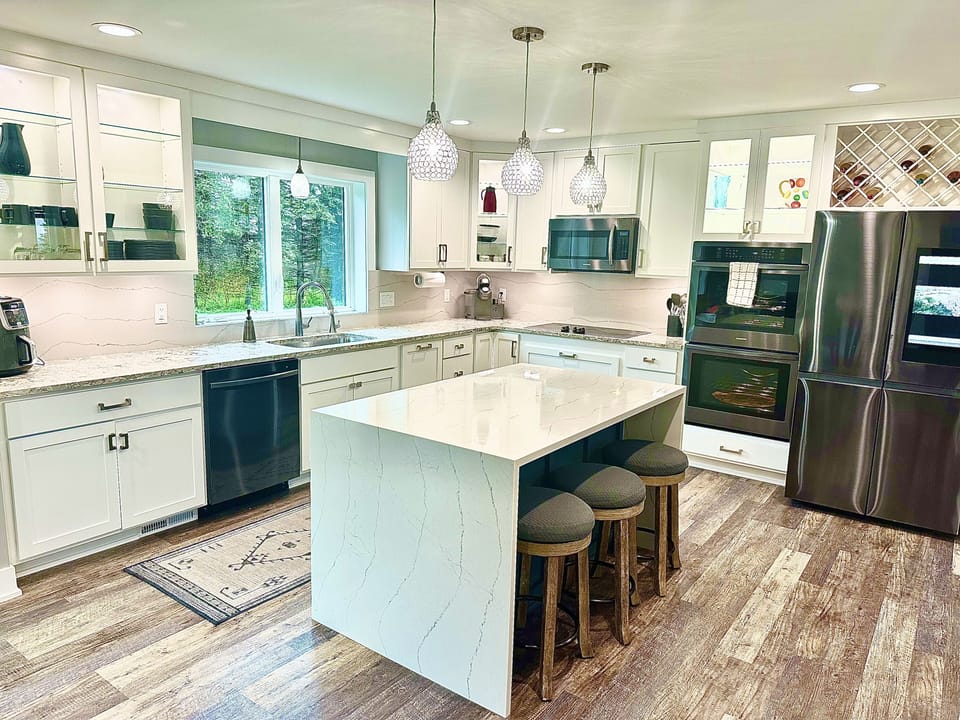 Enjoy your time to bake and cook when entertaining guests 
