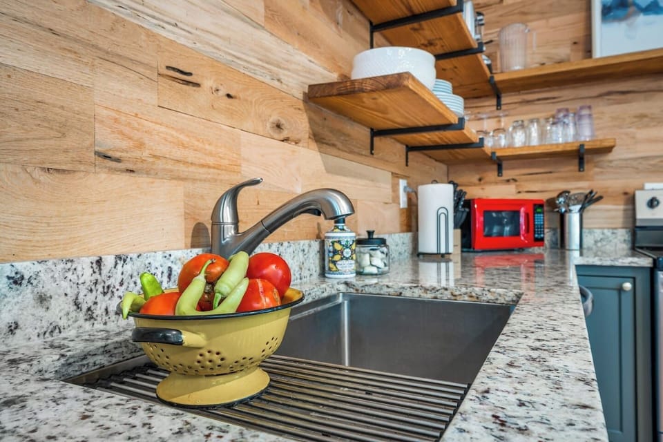 Fully equipped kitchen for all your cooking needs!