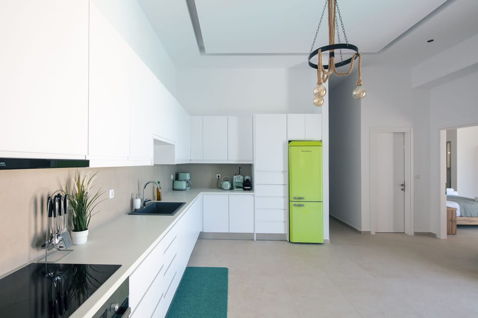 A fully equipped kitchen for culinary wonders.