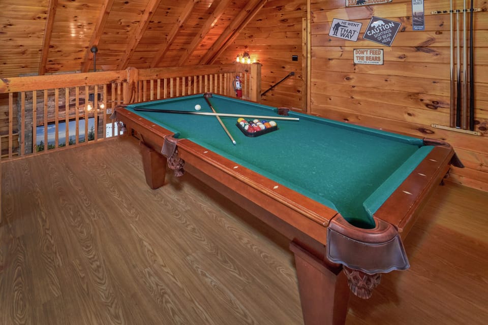 View of pool table/game room - View of pool table/game room