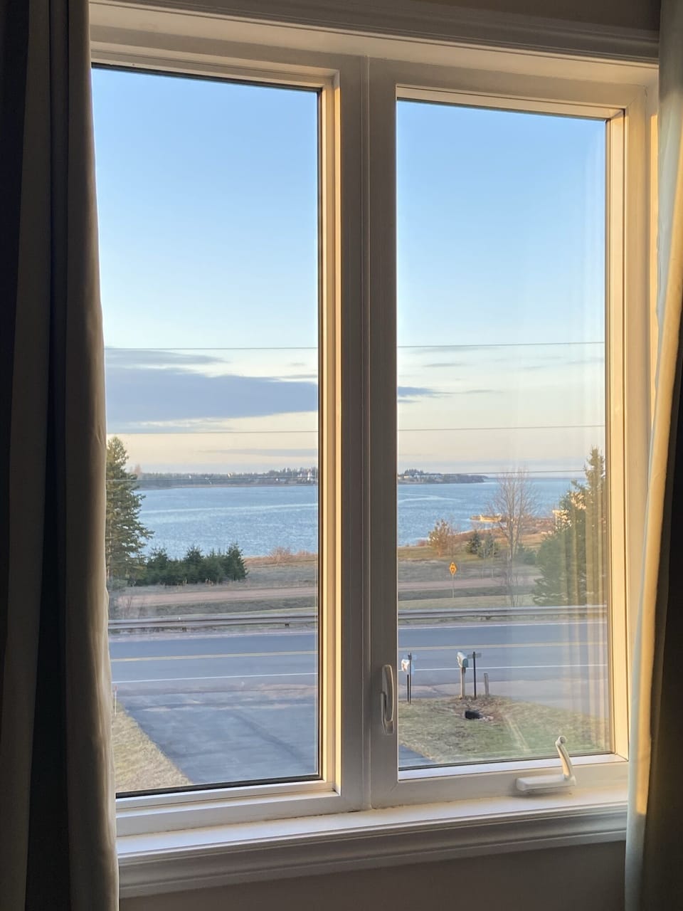 View from king room
