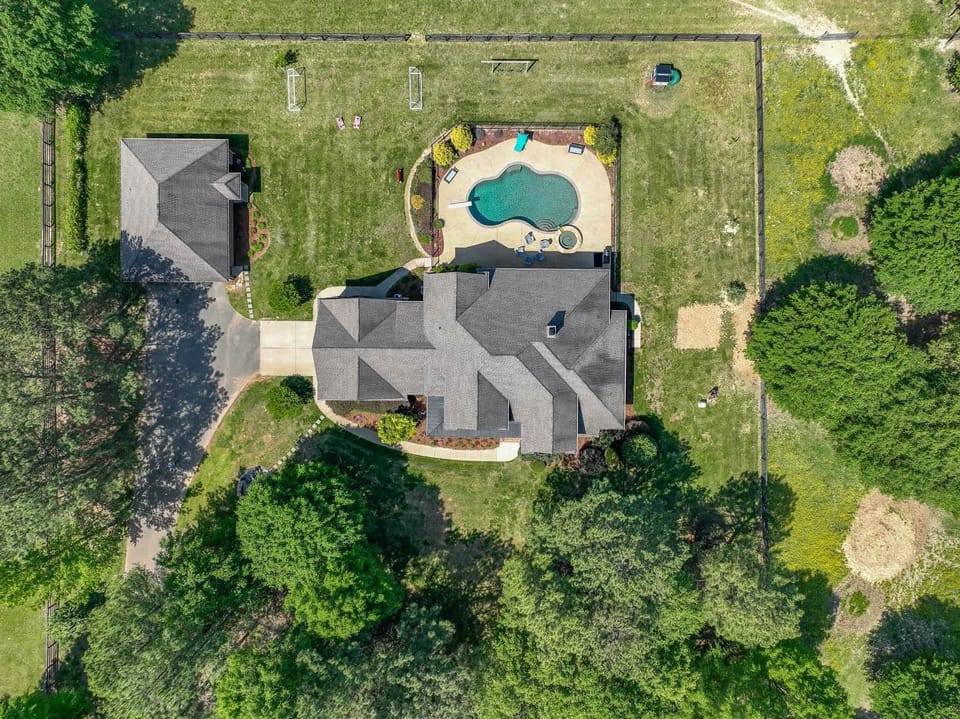 aerial view