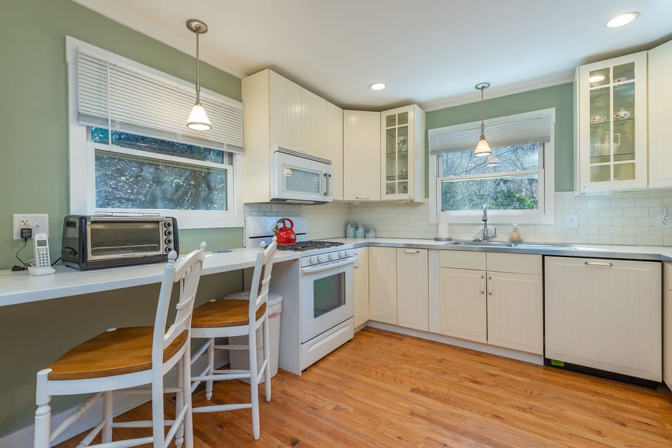 Kitchen view 2