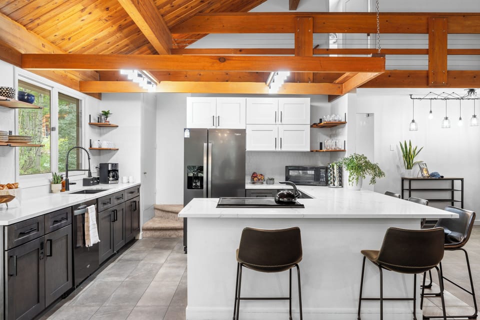 Whip up your culinary magic in the fully equipped kitchen!
