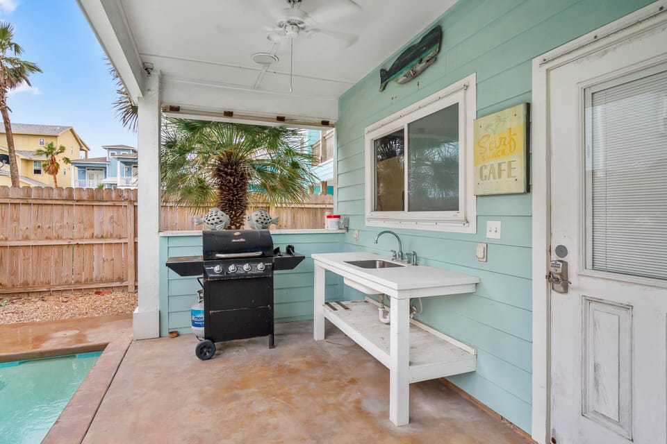 Patio Grilling Area