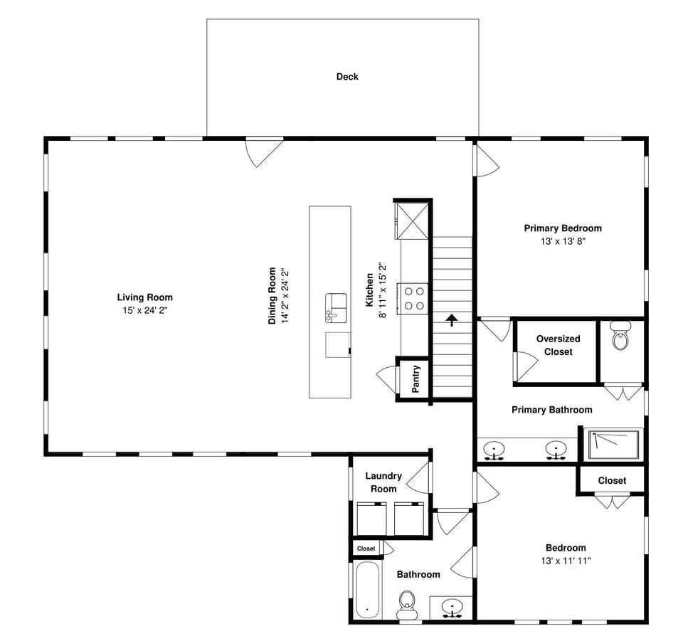 Second Floor Layout