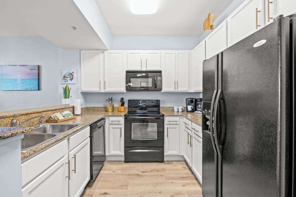 Beautiful, updated kitchen, granite countertops ~ All the comforts of home