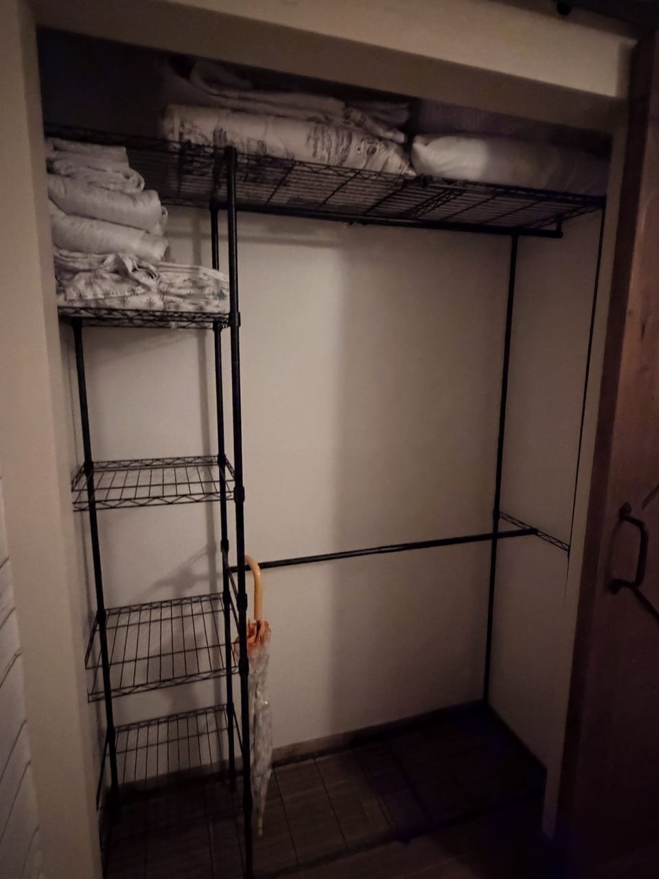 Ample storage and hanging space even in 2nd bedroom