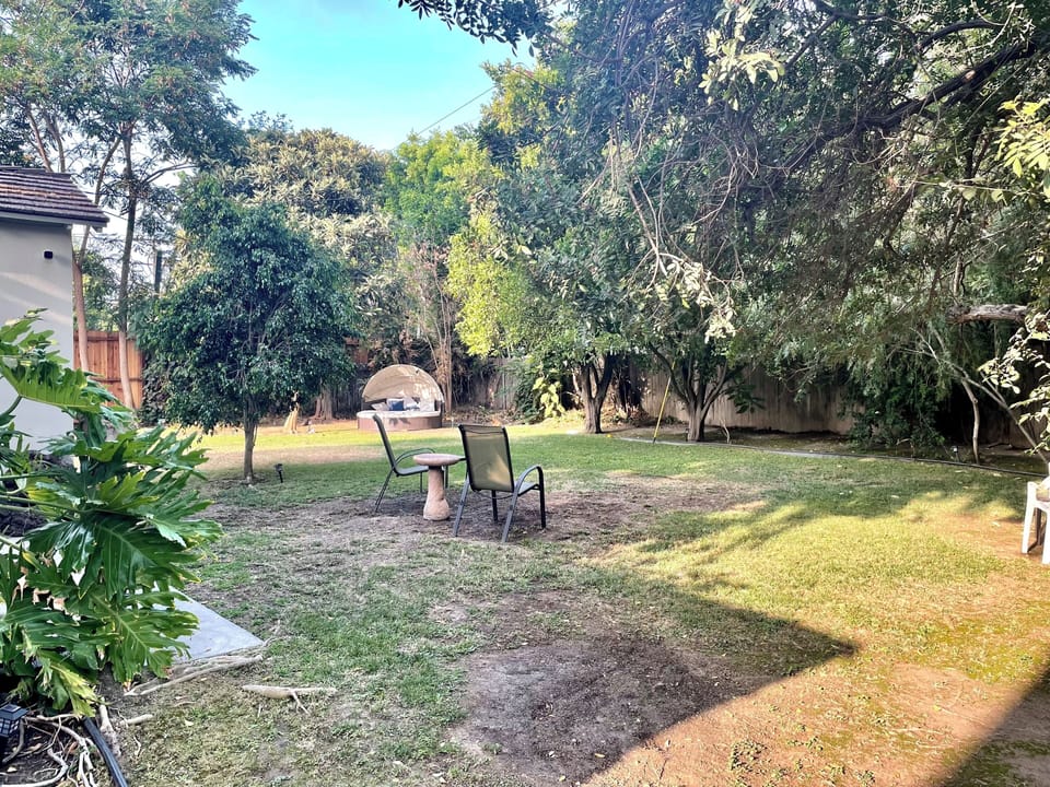 Huge backyard