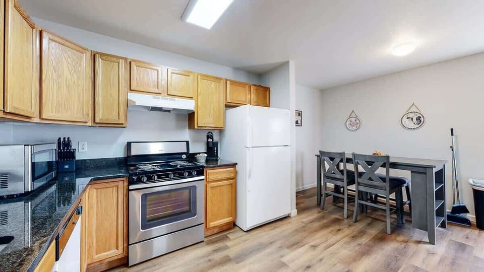Perfect for preparing meals and enjoying casual dining.