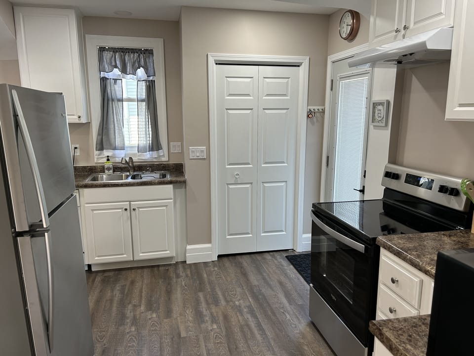 Kitchen with pantry