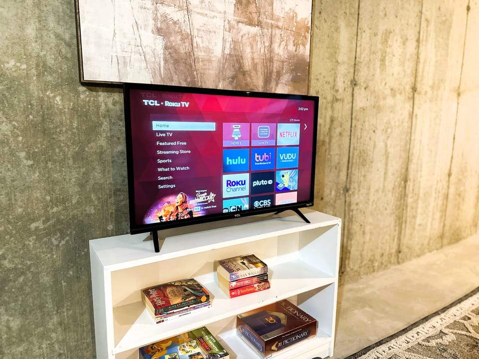 Roku tv in the secret hangout