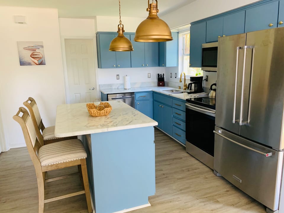 You’ll appreciate the high end appliances. 