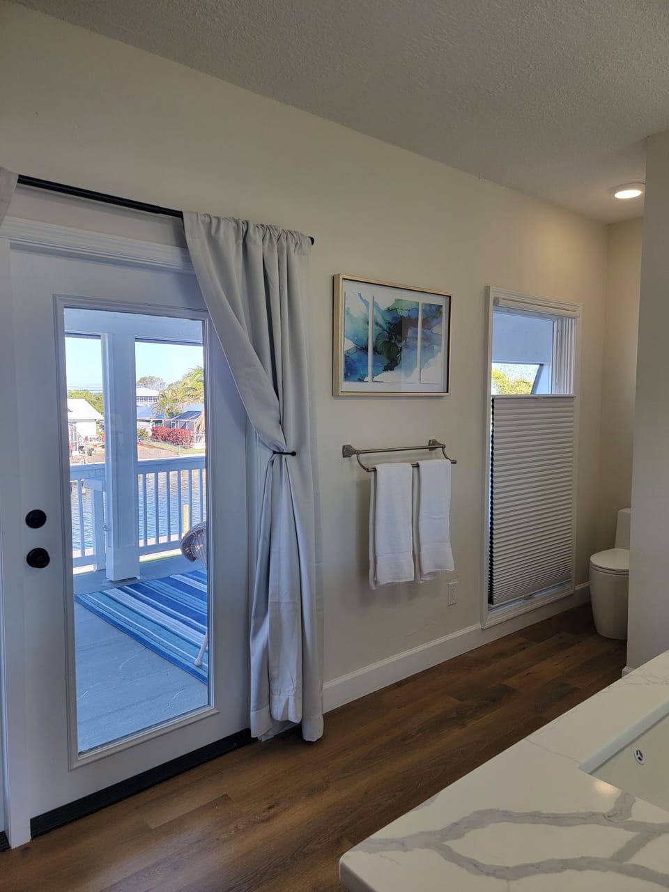Master bathroom.