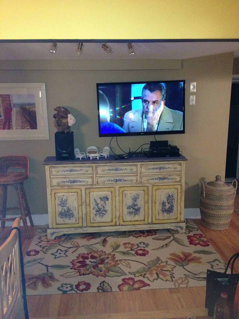 Part of living room