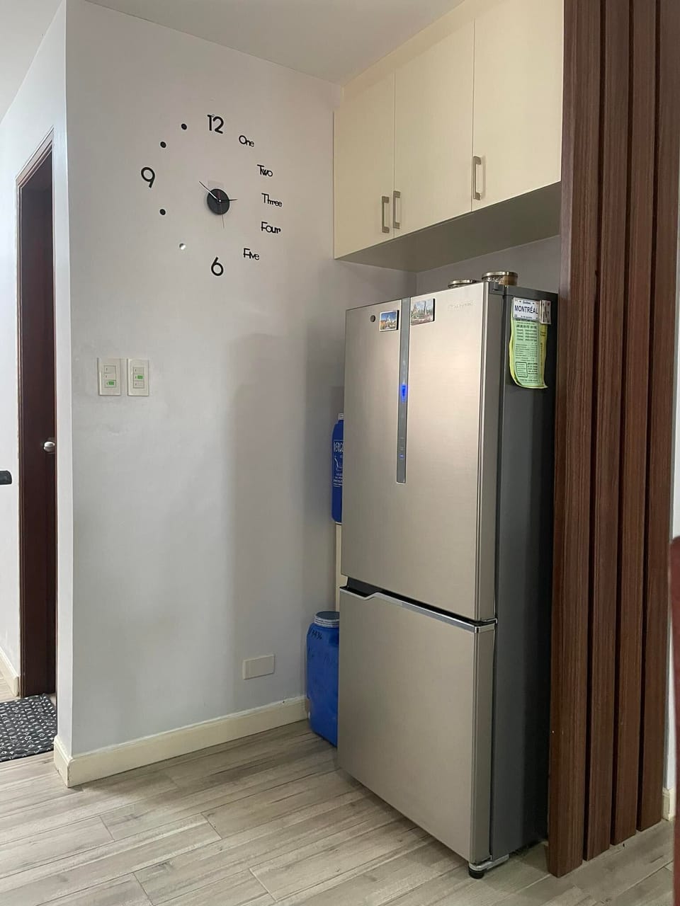 Refrigerator in the kitchen