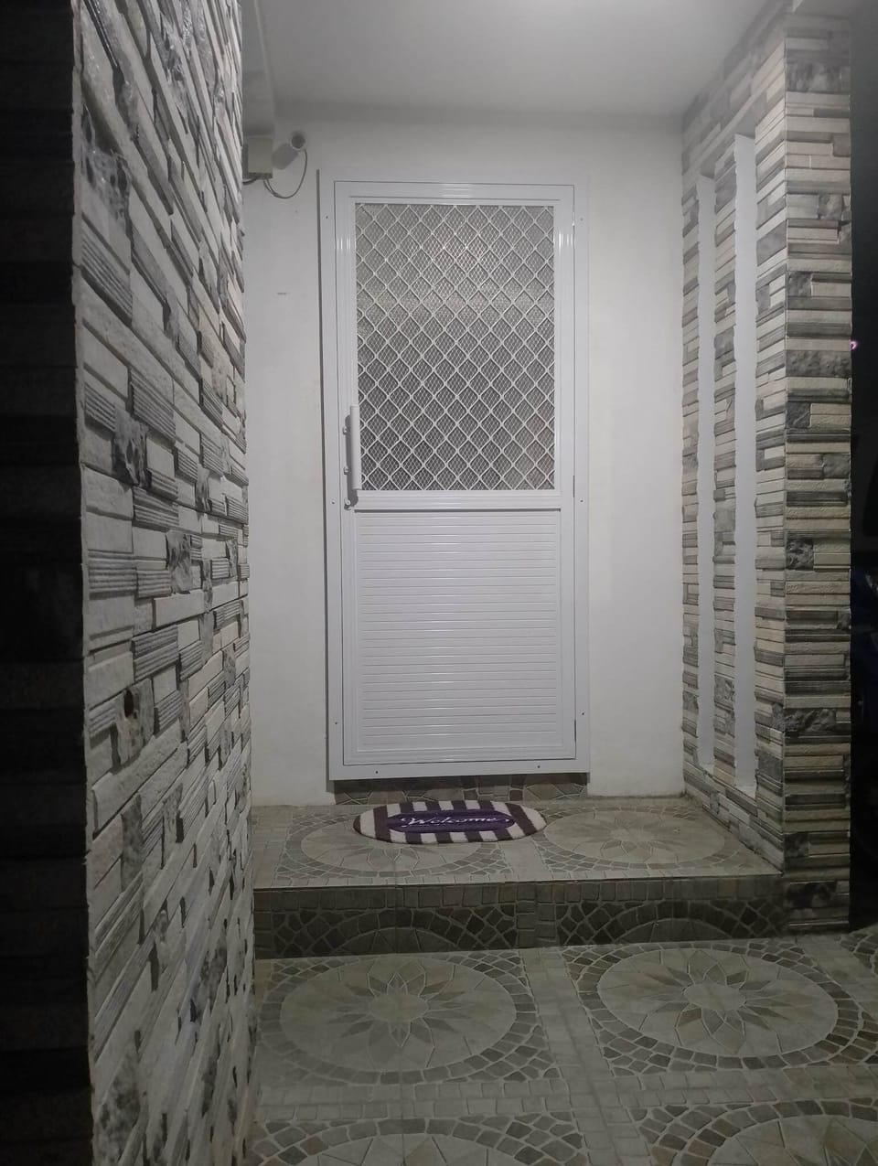 Front Door with lock screen door