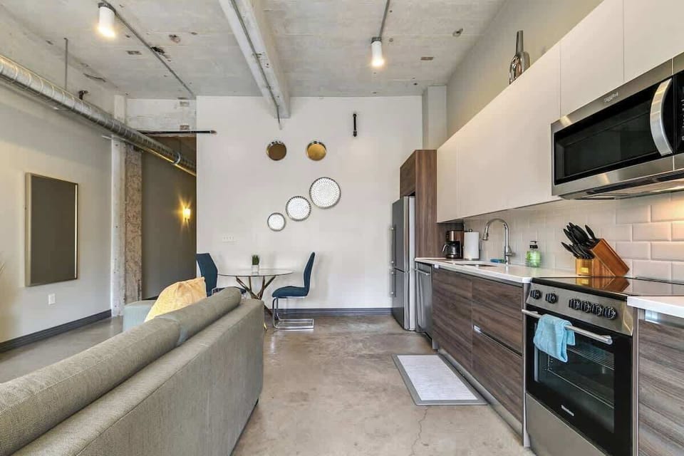 Stylish decor meets modern appliances for culinary adventures!