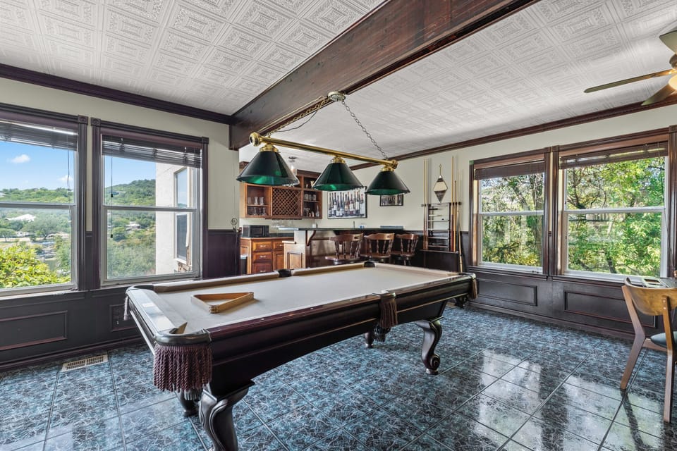 Lower level gameroom