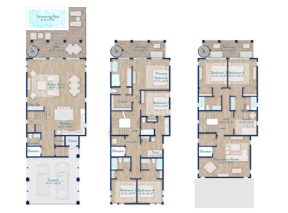 Our floor plan.
