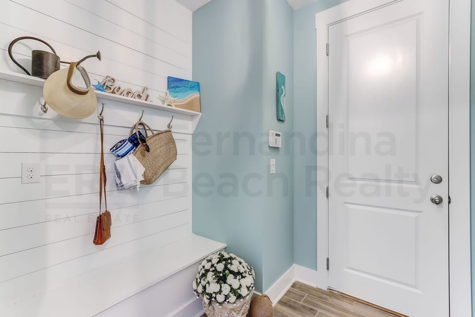 Entrance from the Garage