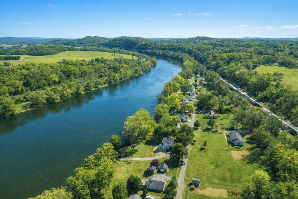 River arial