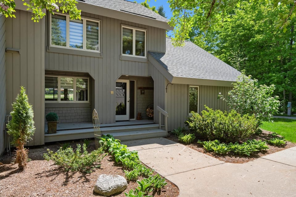 Front of the condo where you would enter in at