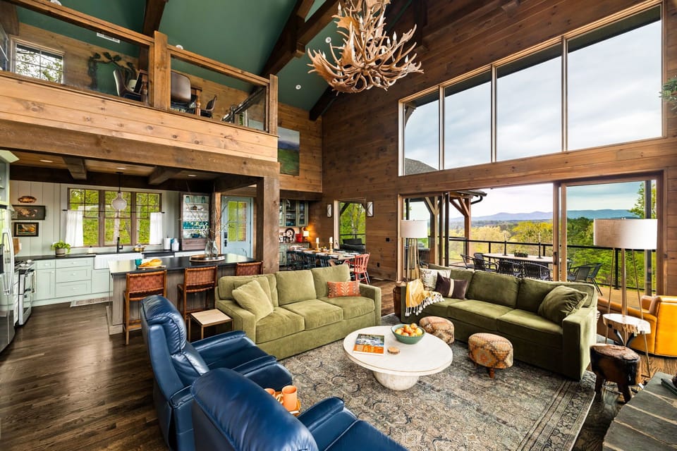 Living room with seating