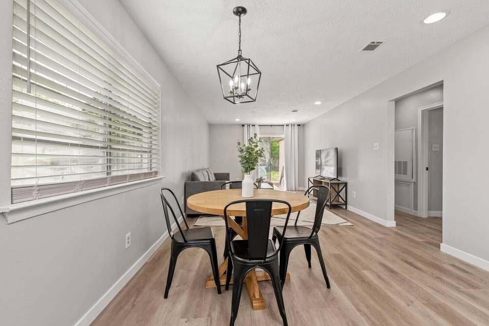 This beautiful open concept allows for making great memories with friends and family.