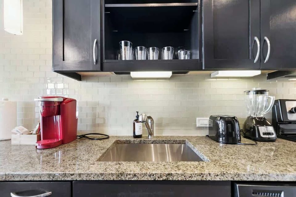 Sleek design with modern appliances for your culinary adventures!