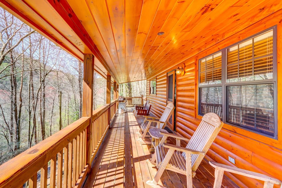 Wraparound Deck | Private Hot Tub | Gas Grill