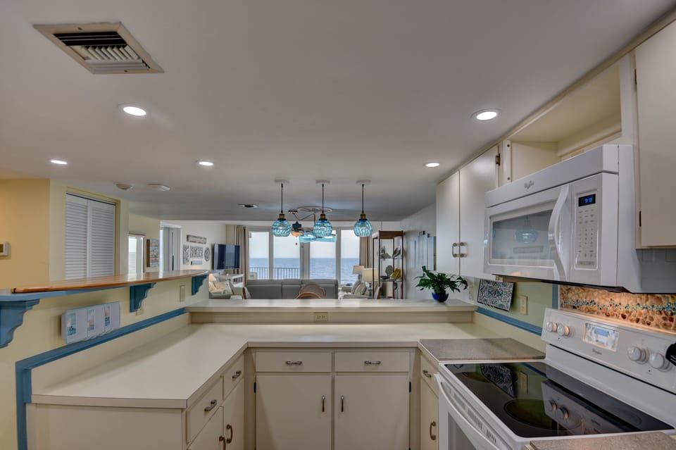 Enjoy the ocean and intercoastal views while you bake