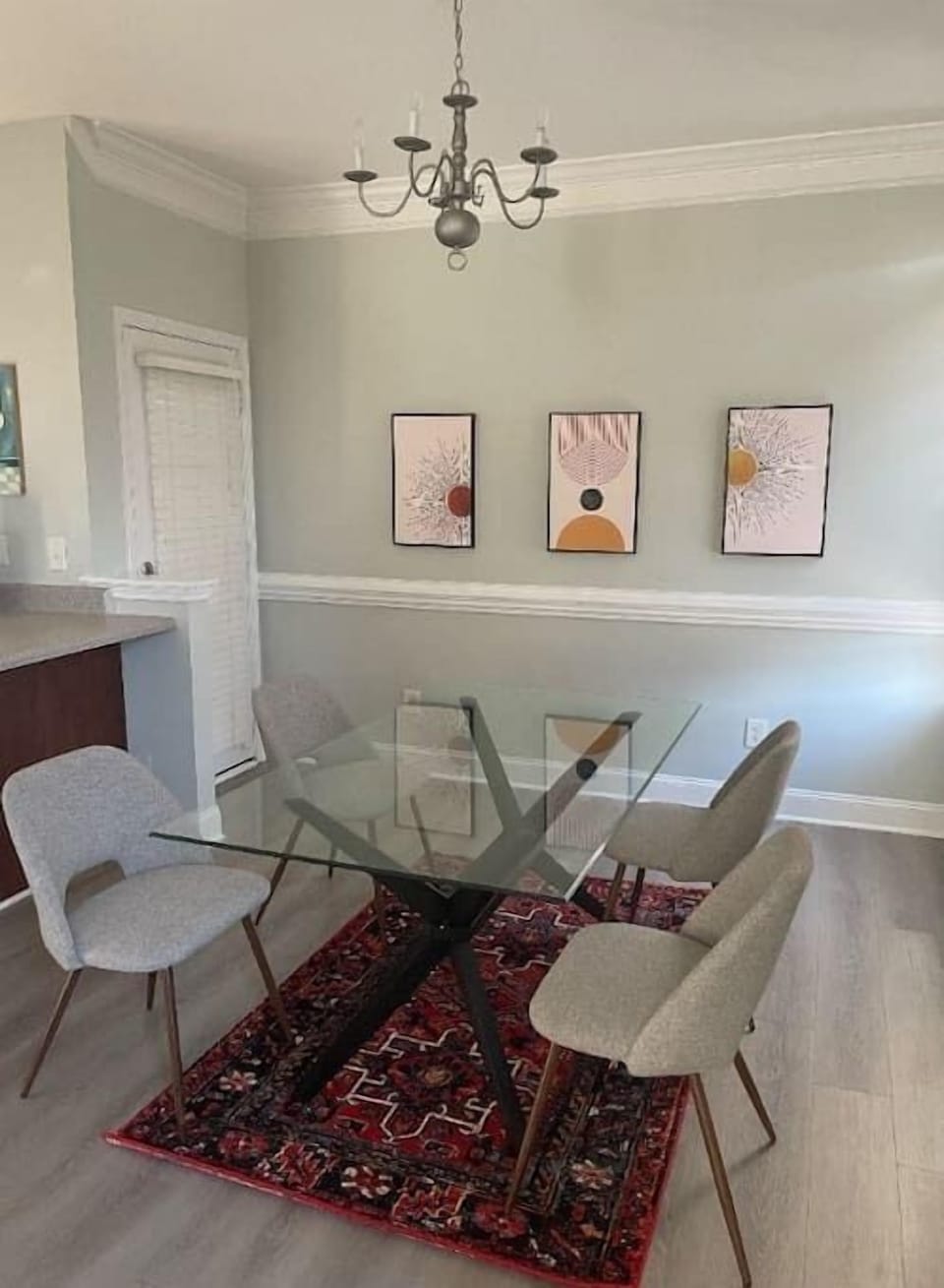 Dinning area/work space
