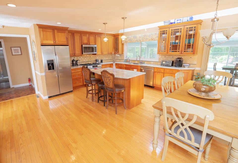 Fully equipped kitchen