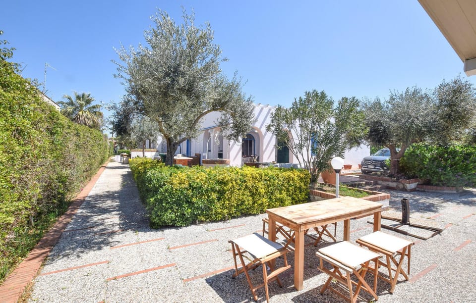 outside
