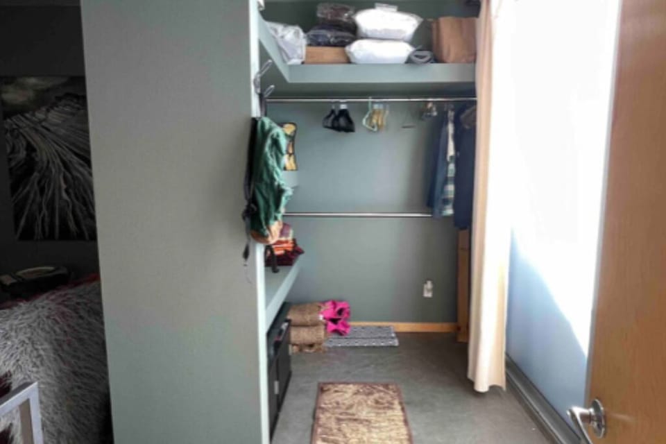 First Floor Storage. Epson Workforce Wireless Printer has been added here also. 