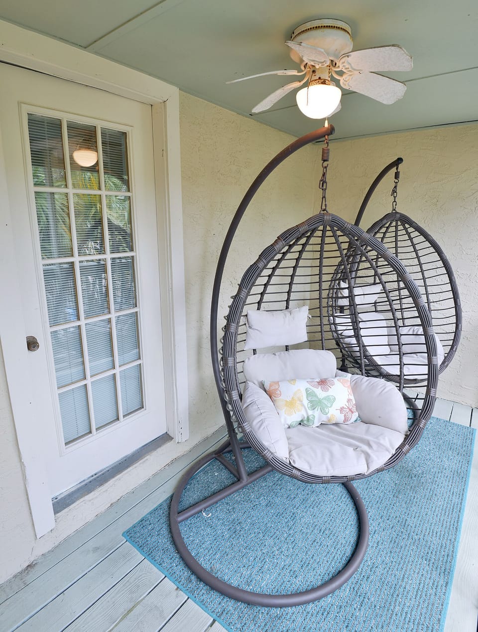 Balcony off of master bedroom