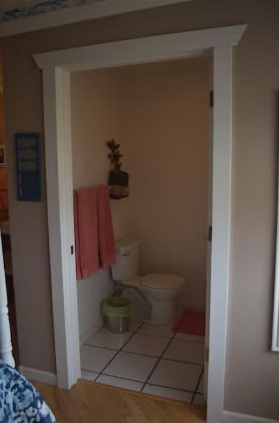 Private bath with tub/shower combination;