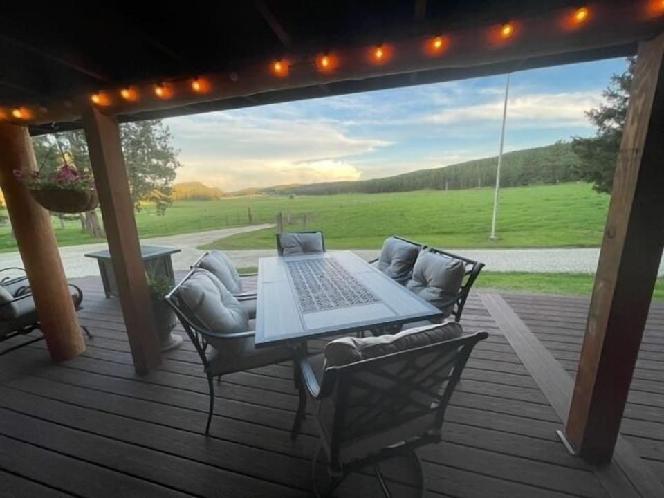 Outside dining