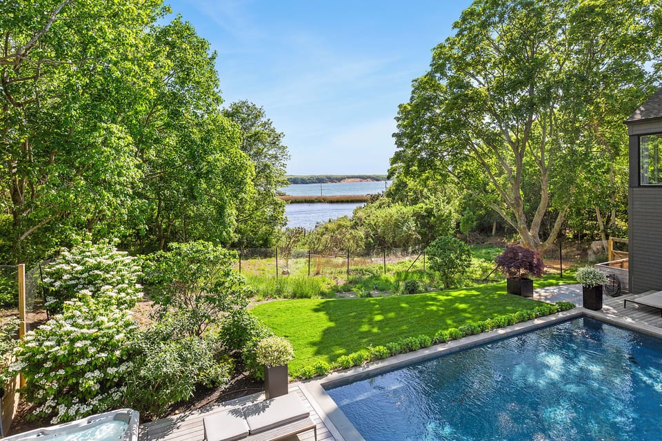 Pool w/ water views