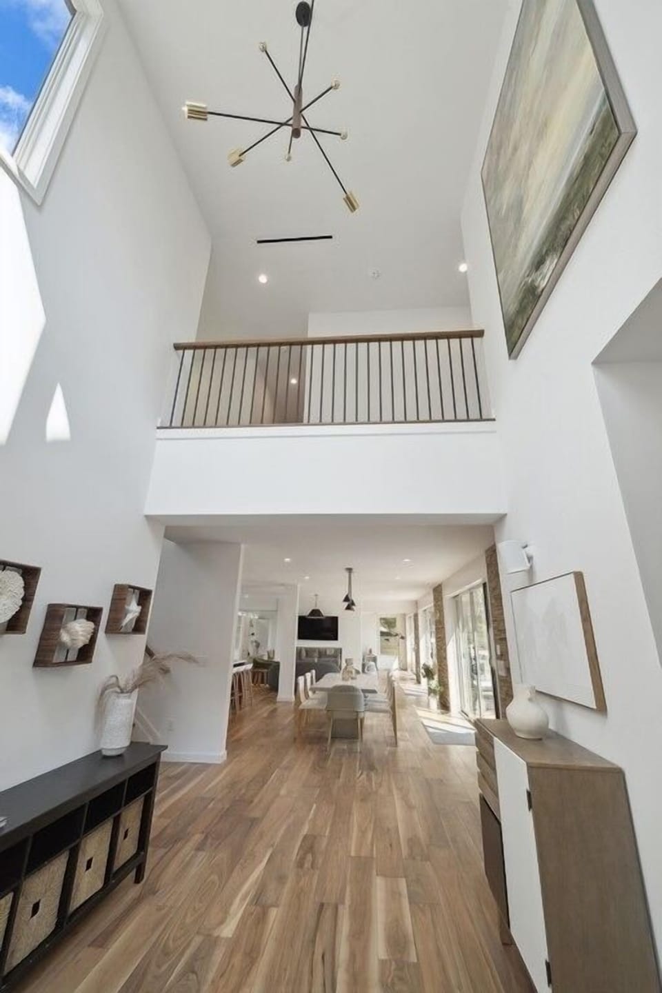 double height entry space