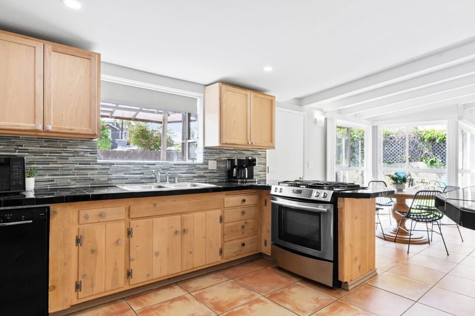 Bright and airy kitchen